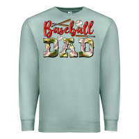 Seafoam baseball dad Premium Sweatshirt - BundleAndBundleShop