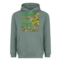 Sage I Don't Need Luck I've Got Jesus St. Patricks Heavyweight Hoodie - BundleAndBundleShop