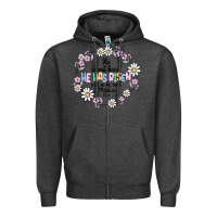 Charcoal Heather he has risen Zipper Hoodie - MaliasSmallBusiness