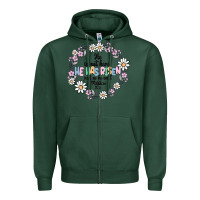Sports Green he has risen Zipper Hoodie - MaliasSmallBusiness