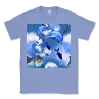Colony Blue dolphins Classic Tee - BundleAndBundleShop