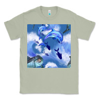 Matcha dolphins Classic Tee - BundleAndBundleShop