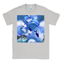 Moon Dust dolphins Classic Tee - BundleAndBundleShop