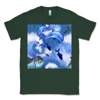 Sports Green dolphins Classic Tee - BundleAndBundleShop