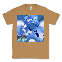 Toasted Coconut dolphins Classic Tee - BundleAndBundleShop