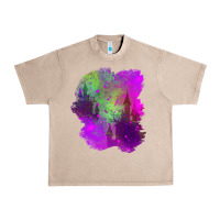 French Oak castle halloween patch Urban Heavy Tee - BundleAndBundleShop