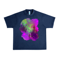 Navy castle halloween patch Urban Heavy Tee - BundleAndBundleShop