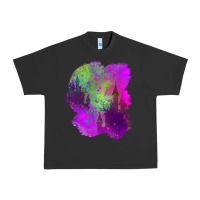 Pigment Black castle halloween patch Urban Heavy Tee - BundleAndBundleShop