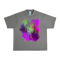 Tornado castle halloween patch Urban Heavy Tee - BundleAndBundleShop