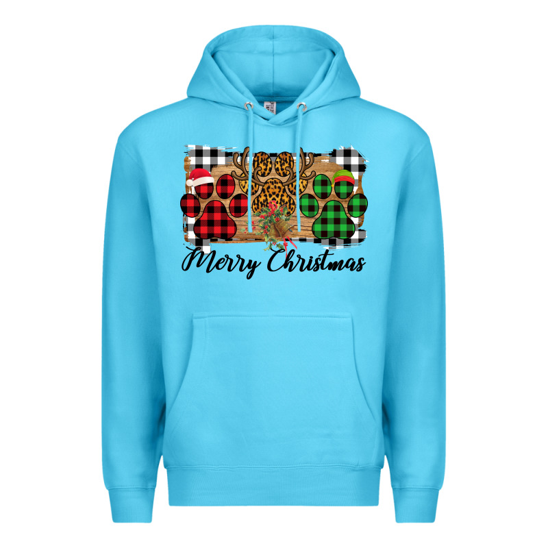 Merry Christmas Paws Premium Hoodie by Bettercallsaul | Teevron