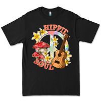 Black hippie soul with peace Premium Tee - texasbilliewilder