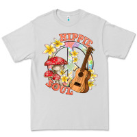 Dove Grey hippie soul with peace Premium Tee - texasbilliewilder