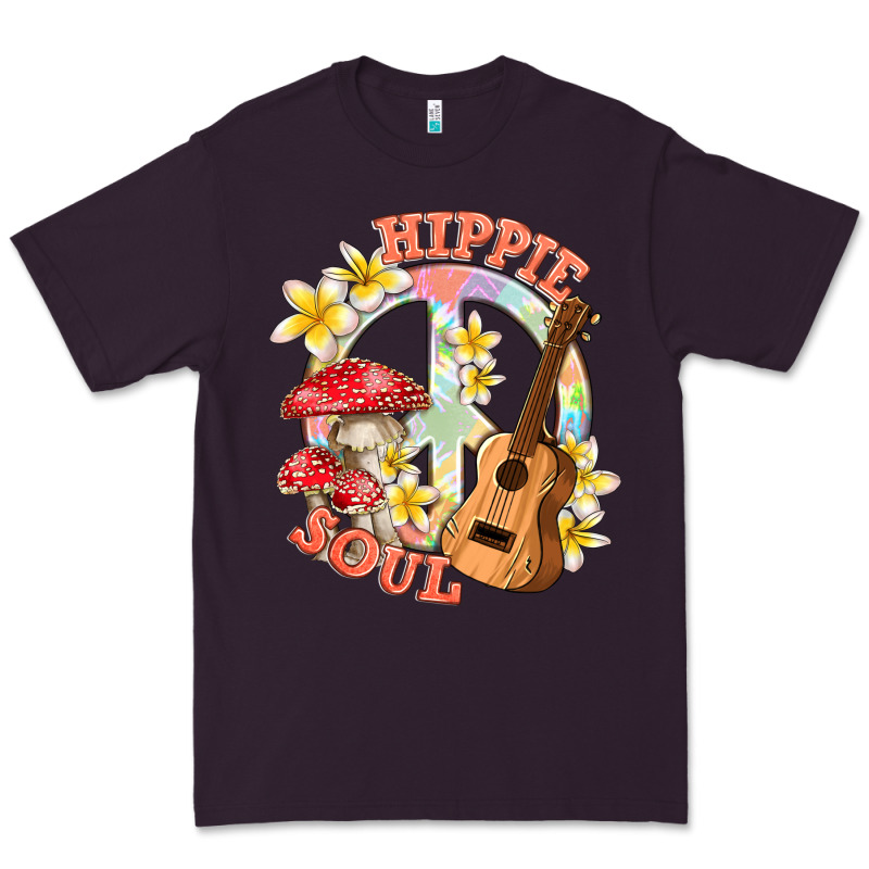 Hippie Soul With Peace Premium Tee by texasbilliewilder | Teevron