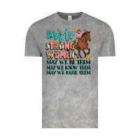 Heres To Strong Women Vintage Tee | Teevron