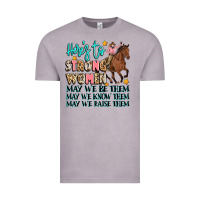 Vintage Zinc heres to strong women Vintage Tee - Artiststas