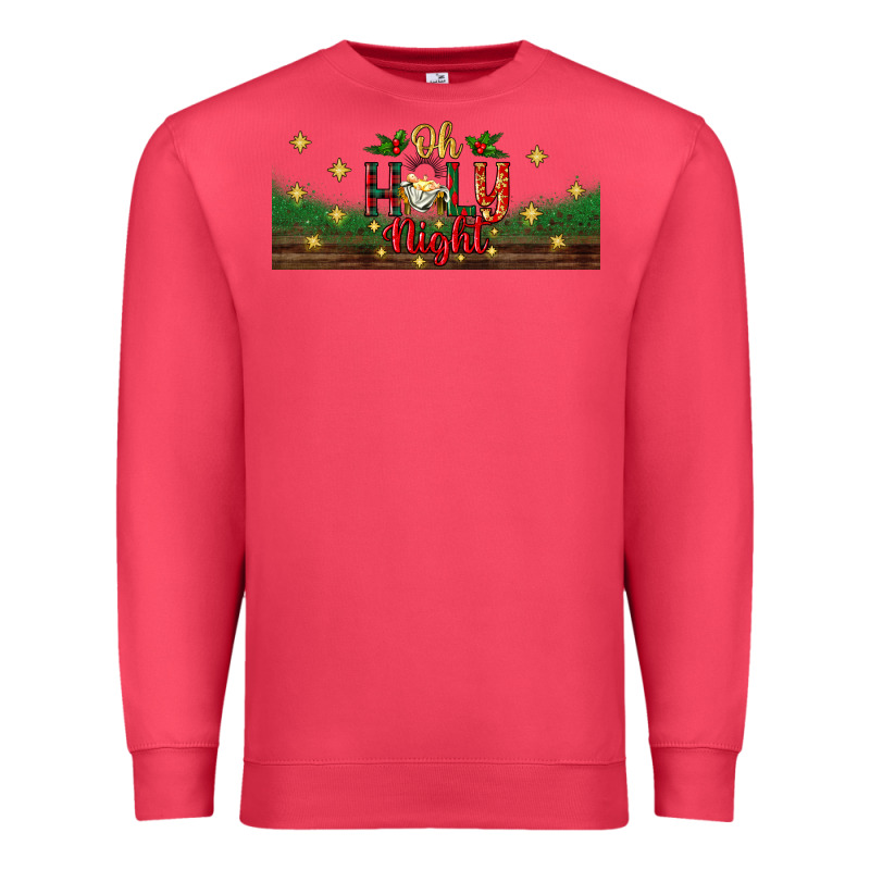 Oh Holy Night Premium Sweatshirt by BundleAndBundleShop | Teevron