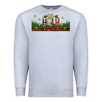 Heather Grey oh holy night Premium Sweatshirt - BundleAndBundleShop