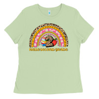 Matcha back to school rainbow hello second grade Ladies Tee - AdoDesignShop