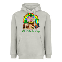 Moon Dust St. Patrick's Day Farm Animal Png Heavyweight Hoodie - BundleAndBundleShop
