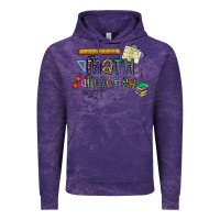 Cloud Purple math teacher Vintage Hoodie - CowhideDigitalArt