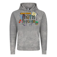 Cloud Rock math teacher Vintage Hoodie - CowhideDigitalArt