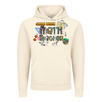 Vintage Artic math teacher Vintage Hoodie - CowhideDigitalArt