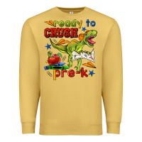 Antique Gold ready to crush pre k Premium Sweatshirt - BundleAndBundleShop