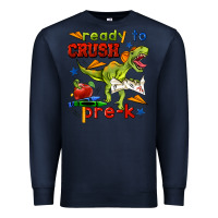 Navy ready to crush pre k Premium Sweatshirt - BundleAndBundleShop