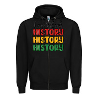 Black i am black history Zipper Hoodie - MaliasSmallBusiness