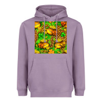 Lavender St. Patrick's pot of gold seamless pattern Heavyweight Hoodie - BundleAndBundleShop