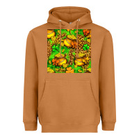 Meerkat St. Patrick's pot of gold seamless pattern Heavyweight Hoodie - BundleAndBundleShop