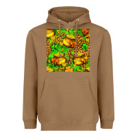 Toasted Coconut St. Patrick's pot of gold seamless pattern Heavyweight Hoodie - BundleAndBundleShop