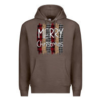 Coffee merry christmas leopard print Premium Hoodie - Bettercallsaul