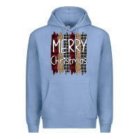 Colony Blue merry christmas leopard print Premium Hoodie - Bettercallsaul