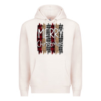 Pale Pink merry christmas leopard print Premium Hoodie - Bettercallsaul