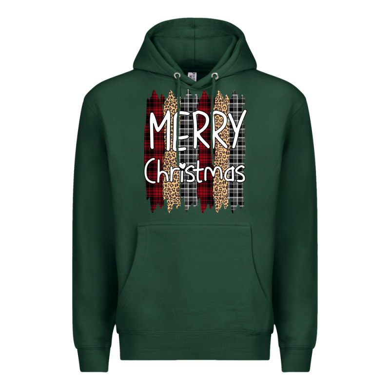 Merry Christmas Leopard Print Premium Hoodie by Bettercallsaul | Teevron