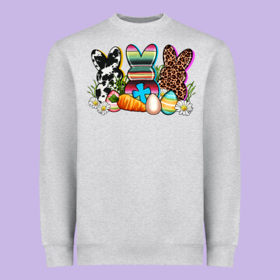 Western Rabbits Heavyweight Sweatshirt Designed By Adodesignshop
