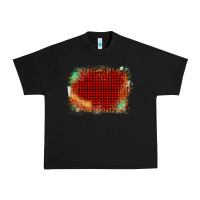 Black Western Red Green Farm Life Brush Stroke Urban Heavy Tee - Bettercallsaul