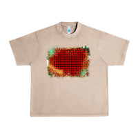 French Oak Western Red Green Farm Life Brush Stroke Urban Heavy Tee - Bettercallsaul