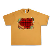Peanut Butter Western Red Green Farm Life Brush Stroke Urban Heavy Tee - Bettercallsaul