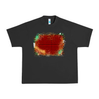 Pigment Black Western Red Green Farm Life Brush Stroke Urban Heavy Tee - Bettercallsaul