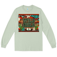 Matcha wild chıld aztec gemstone and cactus Long Sleeve Tee - Artiststas