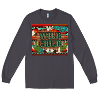 Smoke wild chıld aztec gemstone and cactus Long Sleeve Tee - Artiststas