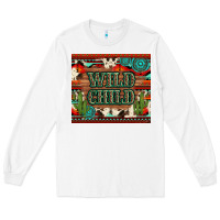 White wild chıld aztec gemstone and cactus Long Sleeve Tee - Artiststas