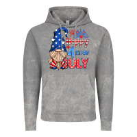 Cloud Rock happy 4th of july gnome Vintage Hoodie - HRA Design Shop