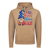 Vintage Coffee happy 4th of july gnome Vintage Hoodie - HRA Design Shop