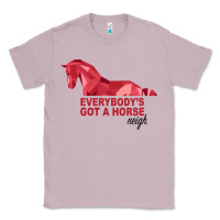 Lilac Everybody's Got A Horse Neigh Classic Tee - Bettercallsaul