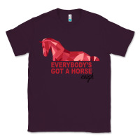 Plum Everybody's Got A Horse Neigh Classic Tee - Bettercallsaul