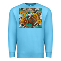 Ocean Blue game day mouse pad Premium Sweatshirt - BundleAndBundleShop