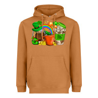 Meerkat St. Patricks Day Coffee Cups Heavyweight Hoodie - BundleAndBundleShop